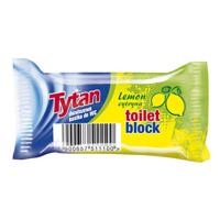 Dwufazowa kostka do wc Tytan cytrynowy zapas 40g