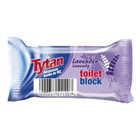 Dwufazowa kostka do wc Tytan lawendowy zapas 40g